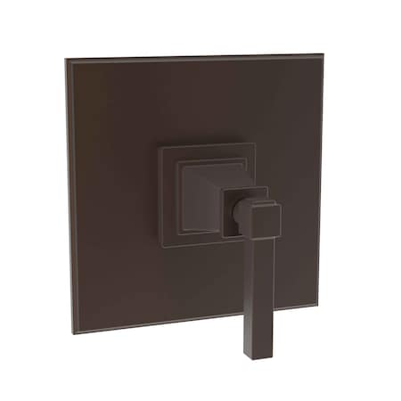Newport Brass Pressure Shower Trim Plate W/ Handle. Less Showerhead, Arm, Brnz 4-3144BP-07